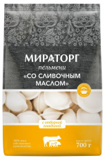 Пельмени Мираторг со слив маслом 700гр